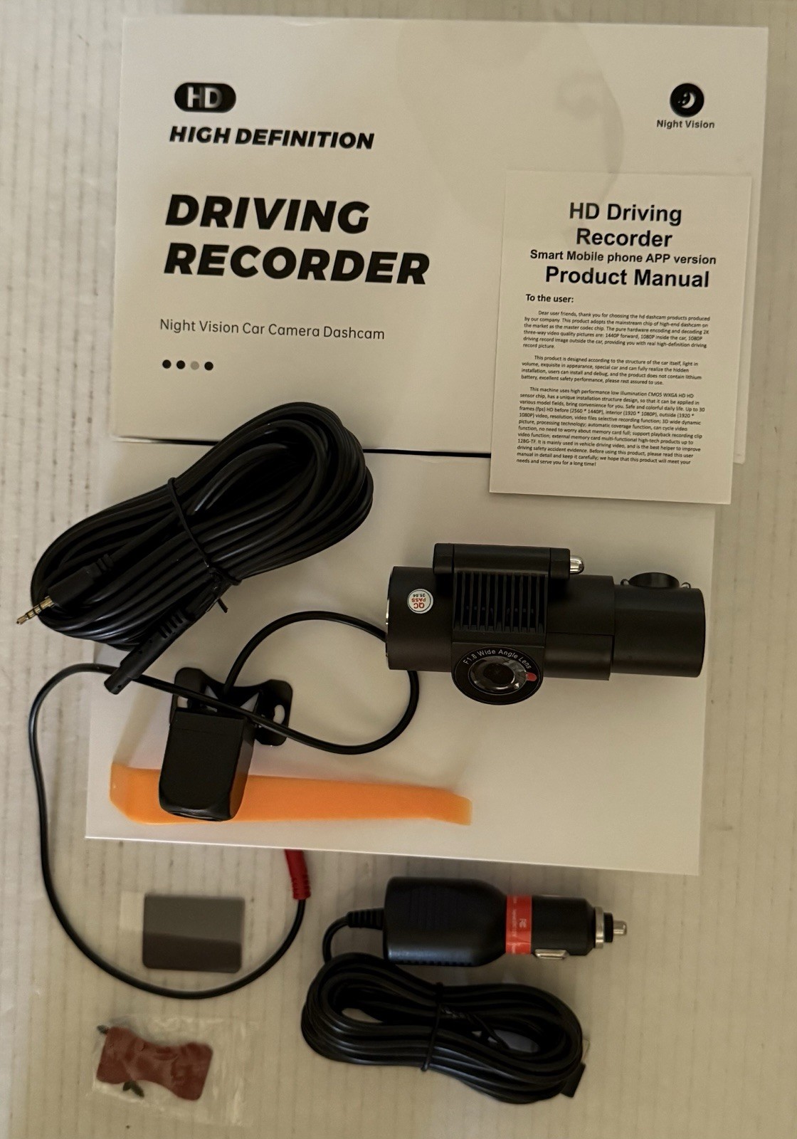 HD Driving Recorder Car Camera