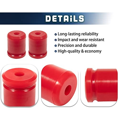 1-1304 Rear Bump Stops for 2007-2018 Jeep Wrangler JK/JKU (2 Pack)
