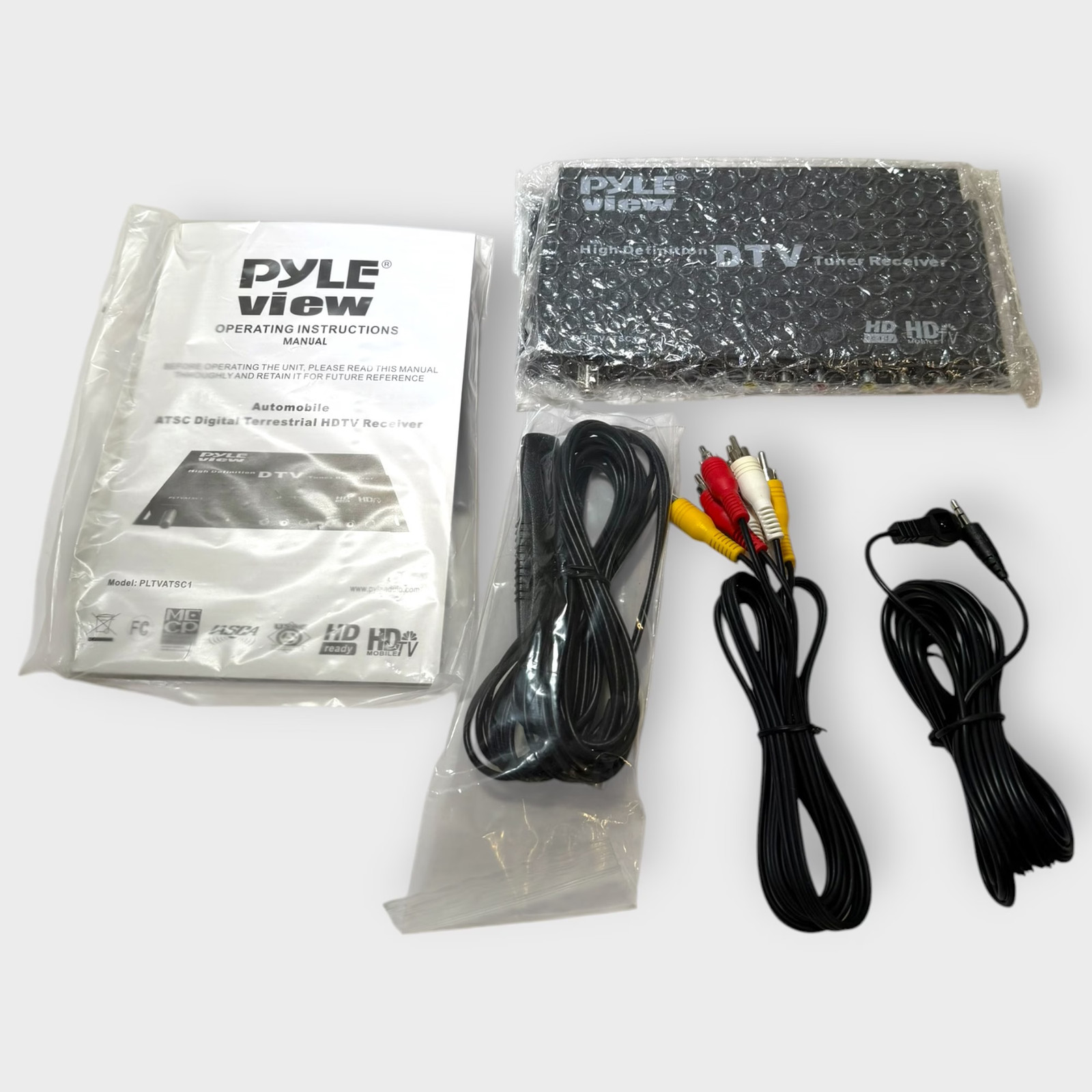 Pyle View PLTVATSC1 Universal ATSC HDTV Digital TV Receiver for Auto RV Boat NEW