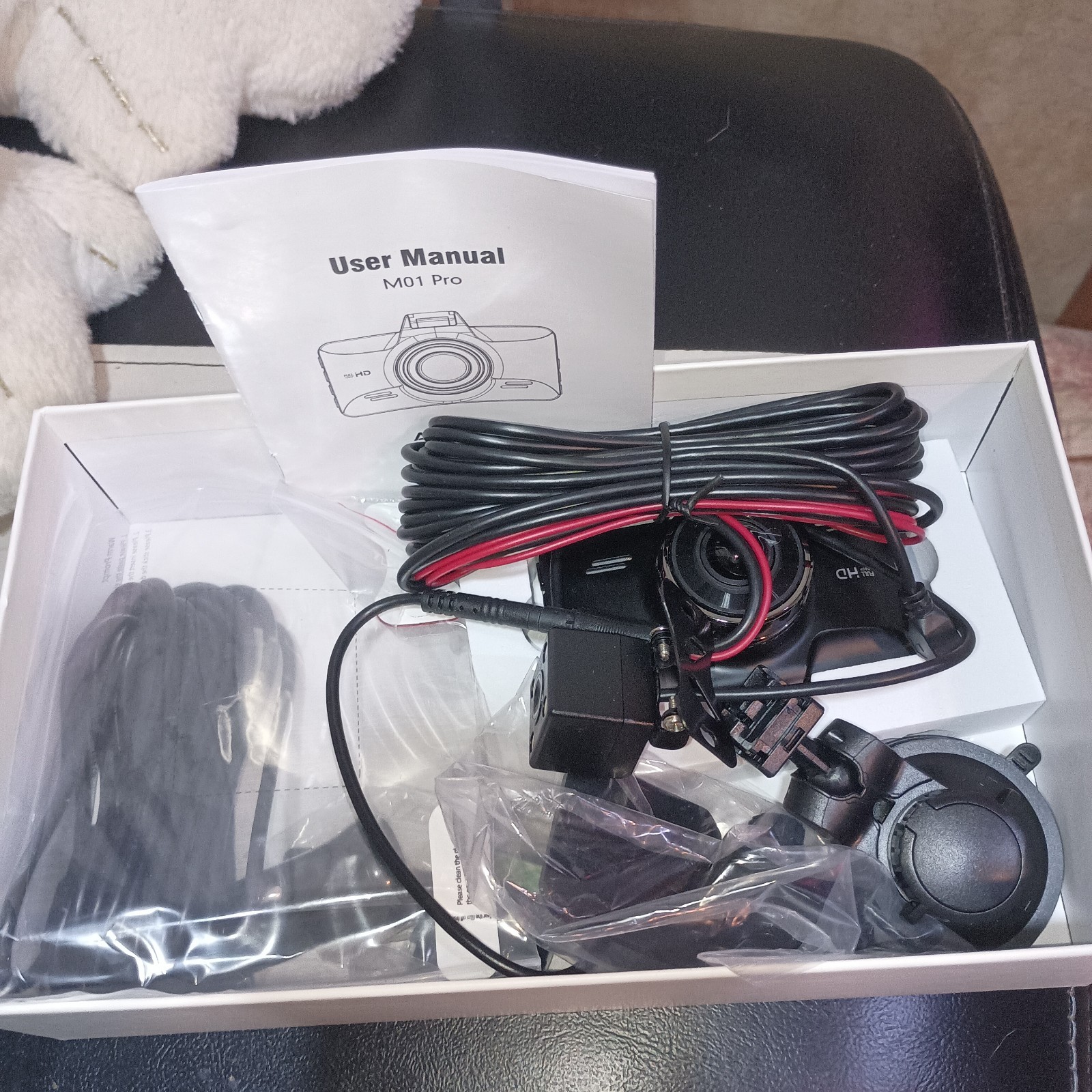 AZDOME M01Pro Smart Driving Dual Dash Cam Black