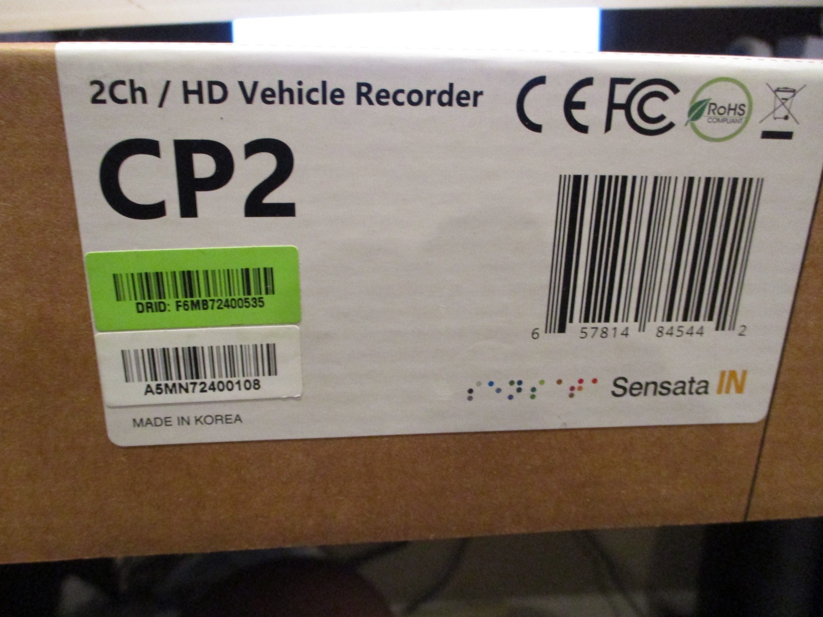 Sensata Smart Witness CP2-NA-LTE DashCam