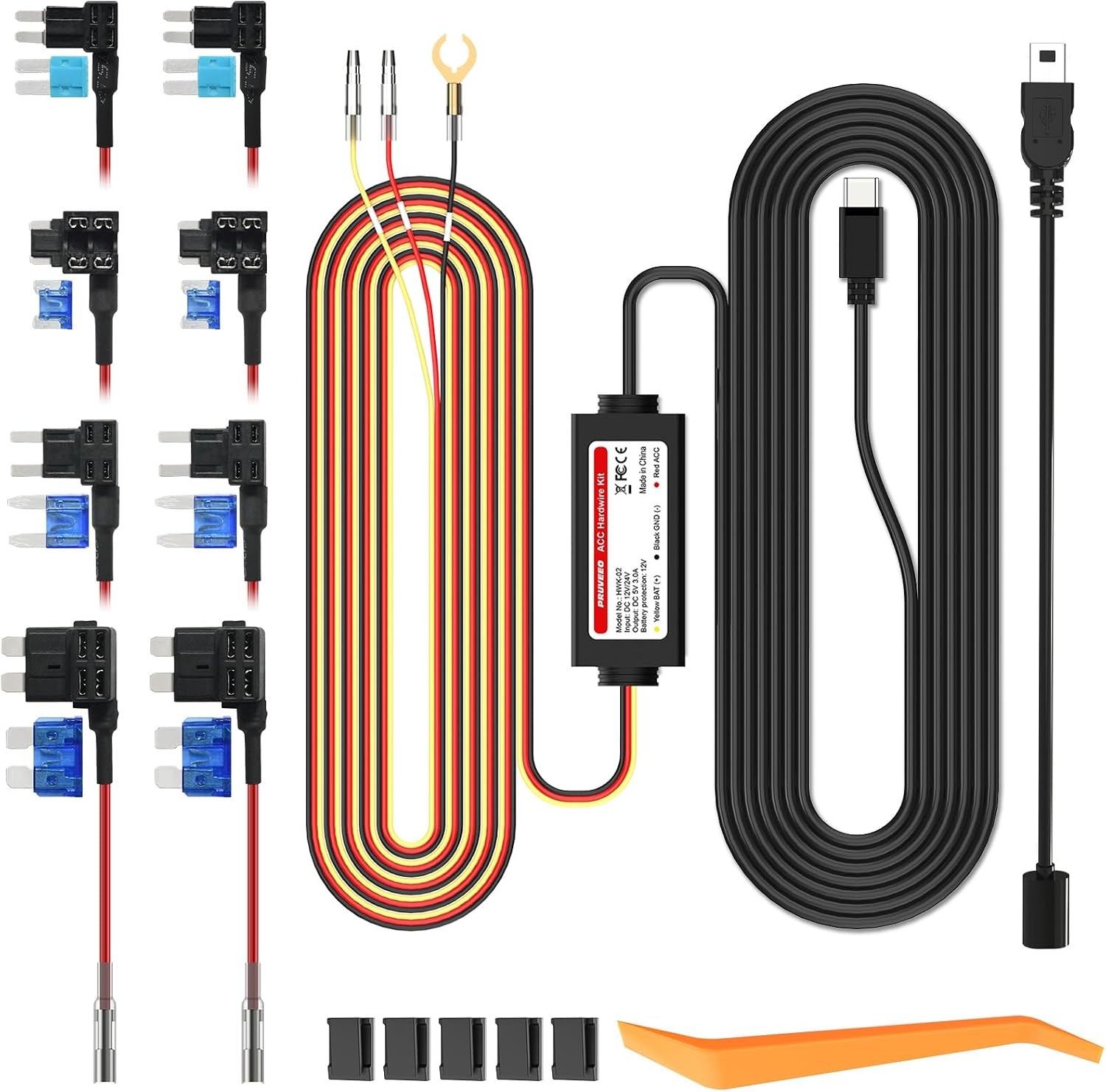 Smart Acc Hardwire Kit Dash Cam Parking Mode Monitor