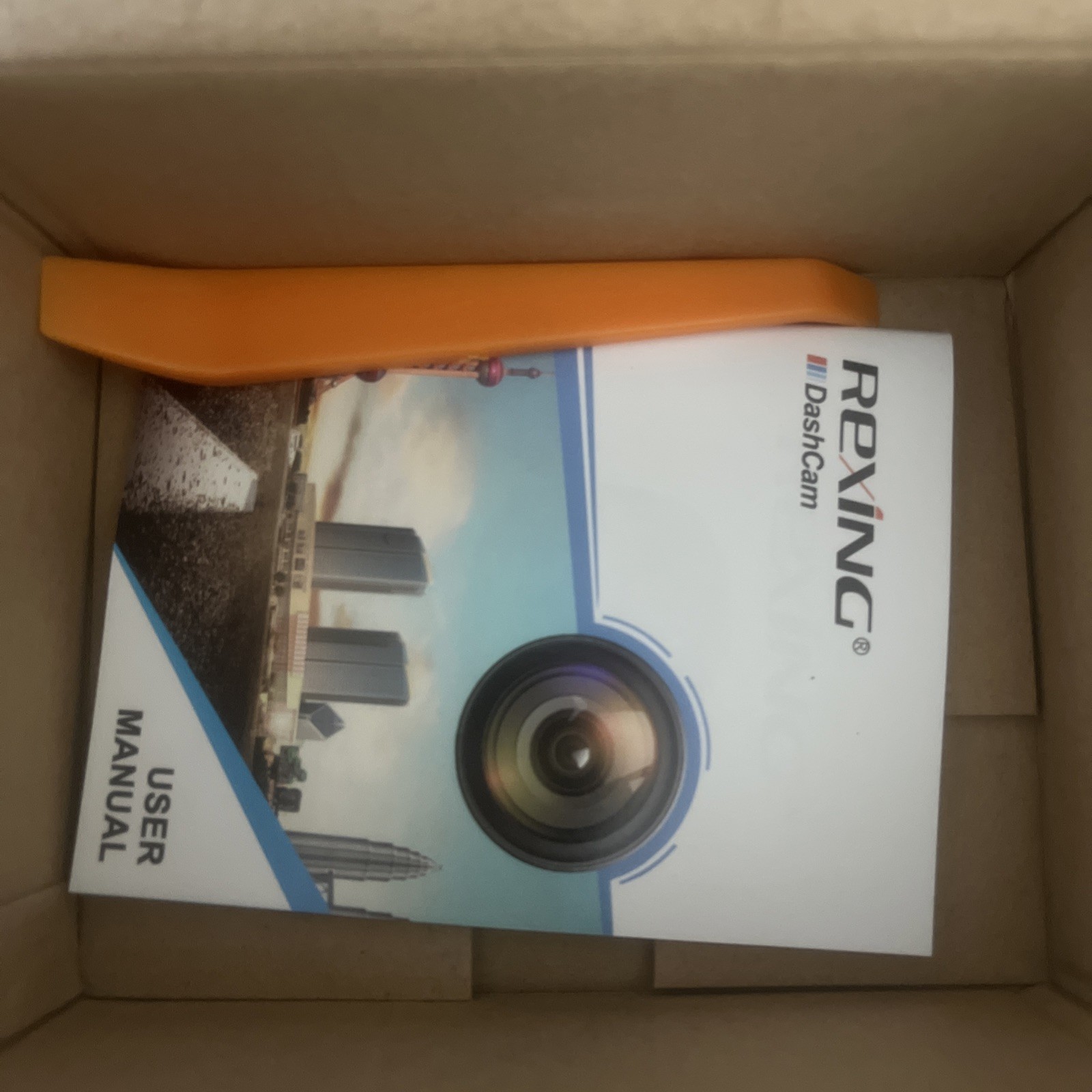 Rexing F10 Dash cam WiFi No Plug Camera And Mount Only