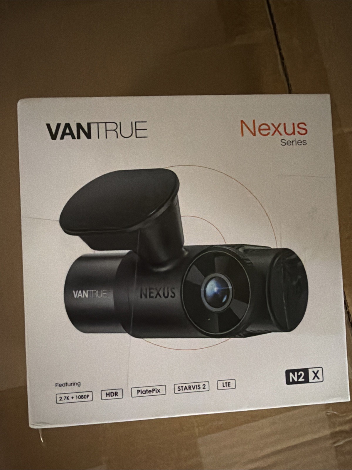 Vantrue N2X 2.7K Front & Interior Dash Cam | WiFi | IR Night Vision | LTE Option