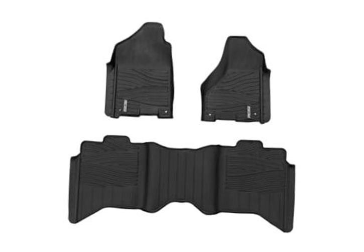 Flex-Fit Floor Mats for Ram 1500 (2009-2018) Crew Cab – Set, Front & Rear