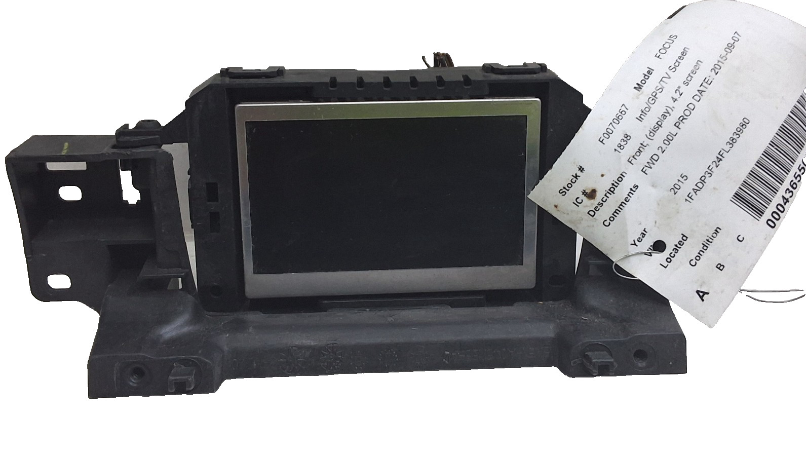 15 16 17 18 19 Ford Focus 4.2 in information display screen OEM F1FT-18B955-CD
