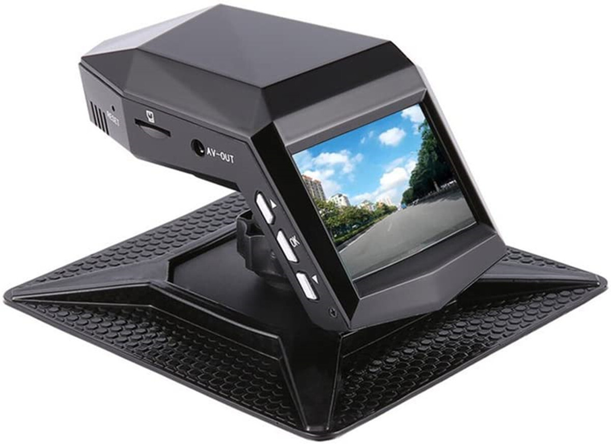 Car Dash Camera Video Registrator Cycle Recording Night Vision IPS Full HD 1080P