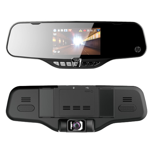 HP F720 4.3″ LCD FULL HD REAR VIEW MIRROR CAR CAMCORDER