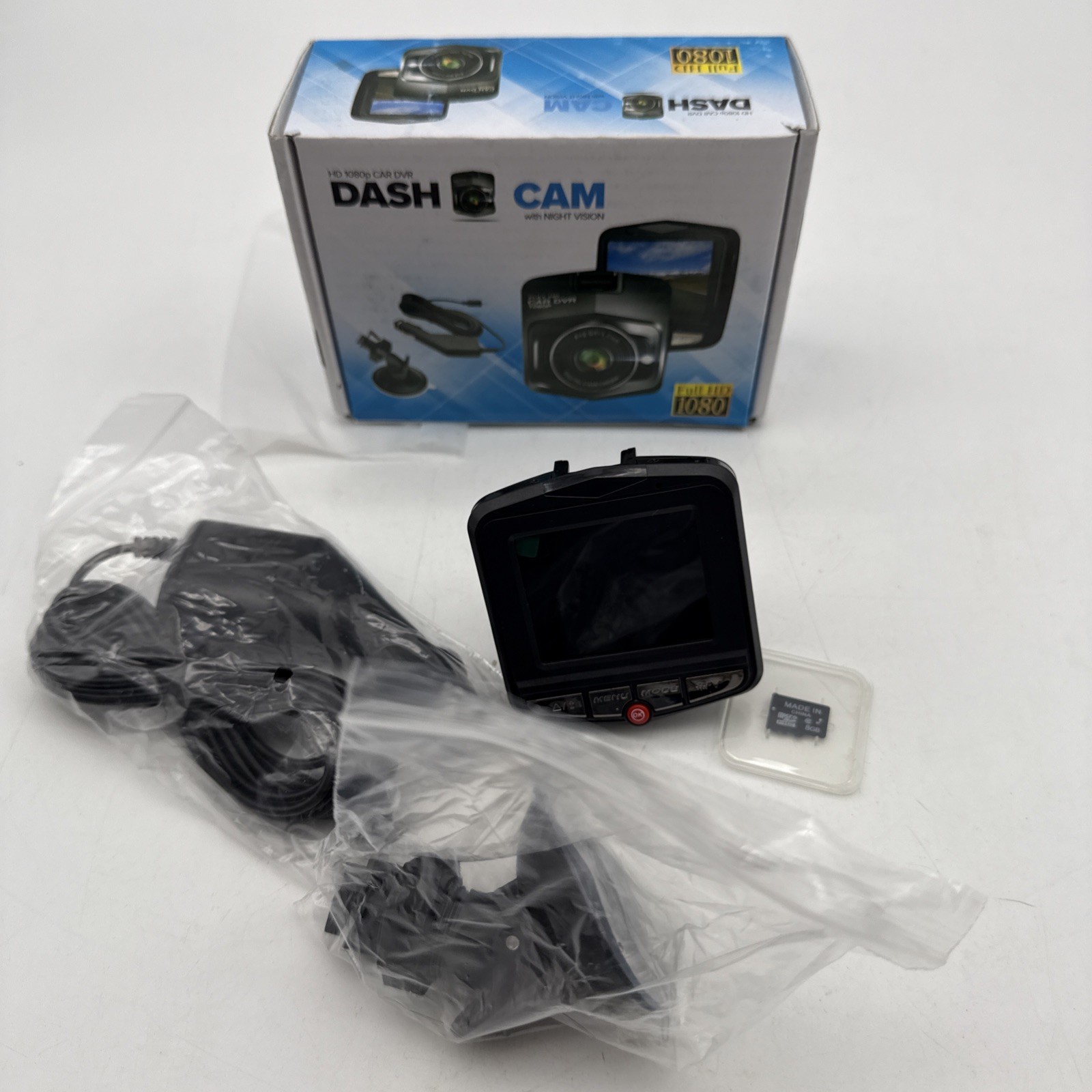 HD 1080p Car DVR Dash Cam with Night Vision, Full HD 1080, Jpeg & Rohs Compliant