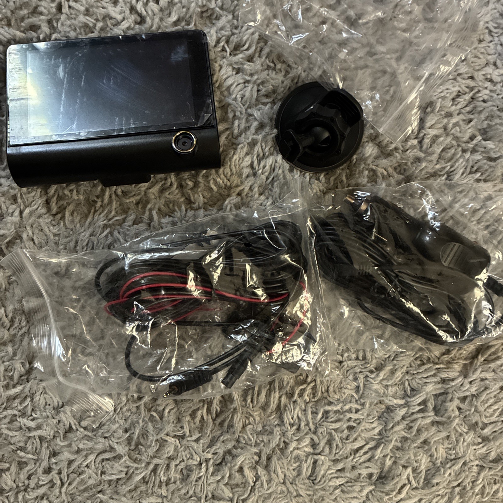 Car Dash Cam Video Recorder DVR Rear Camera Night Vision Open Box