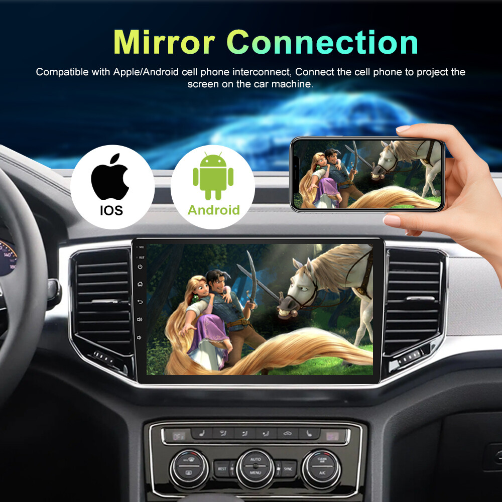 6+128GB Apple Carplay Android auto For Toyota Prado 2018-2023 Car Stereo Radio