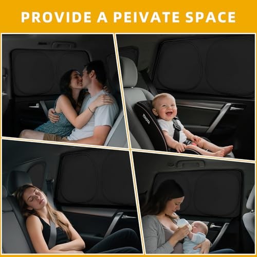 ZATOTOO Car Window Shades Outback 2020-2024 Custom fullset for OUTBACK(20-24)