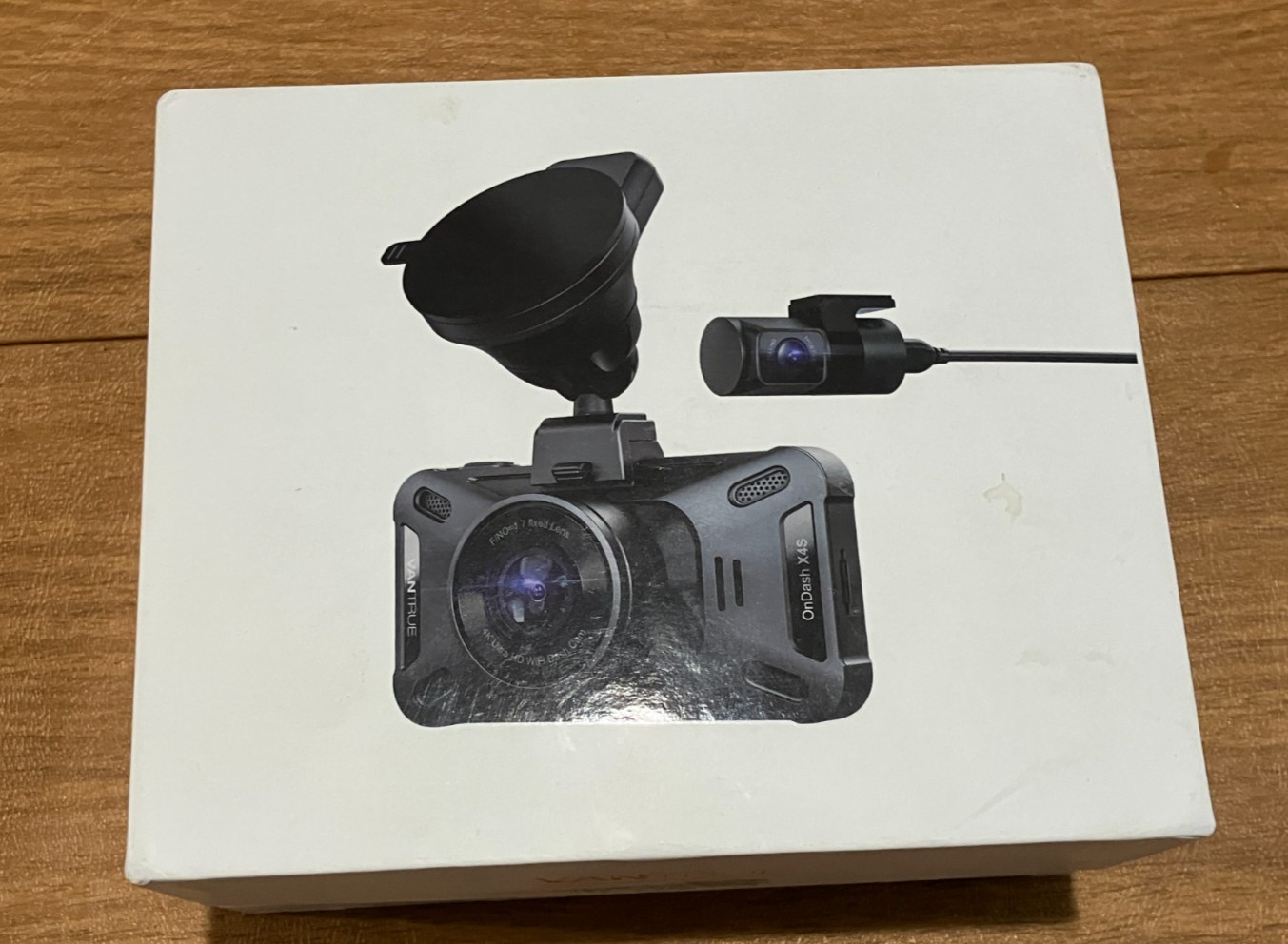 New/Open Box Vantrue X4S Duo 4K Dash Cam Front & Rear WiFi Night Vision