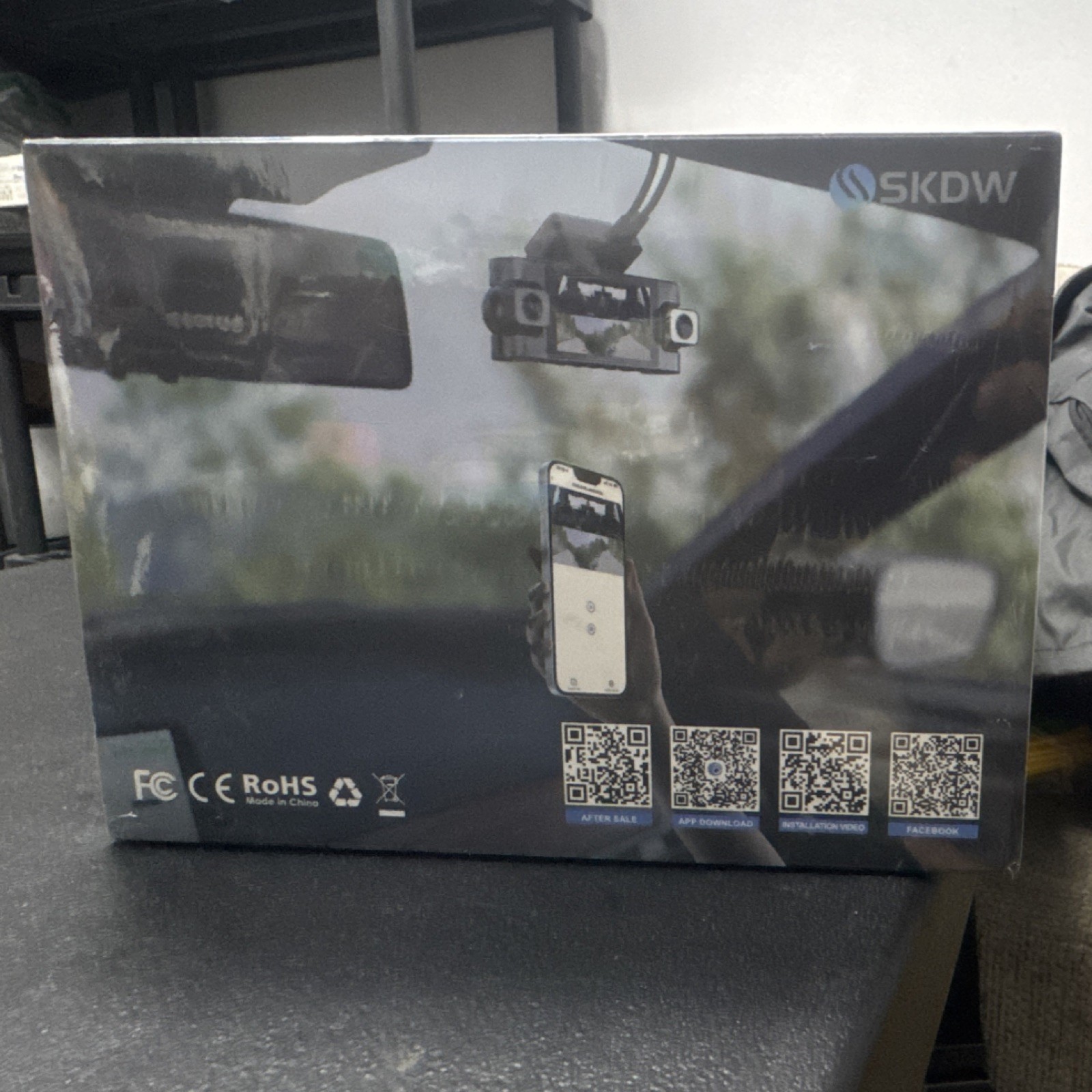 SKDW 4-Channel Dash Cam with 360° View and Ultra HD Multi-Channel