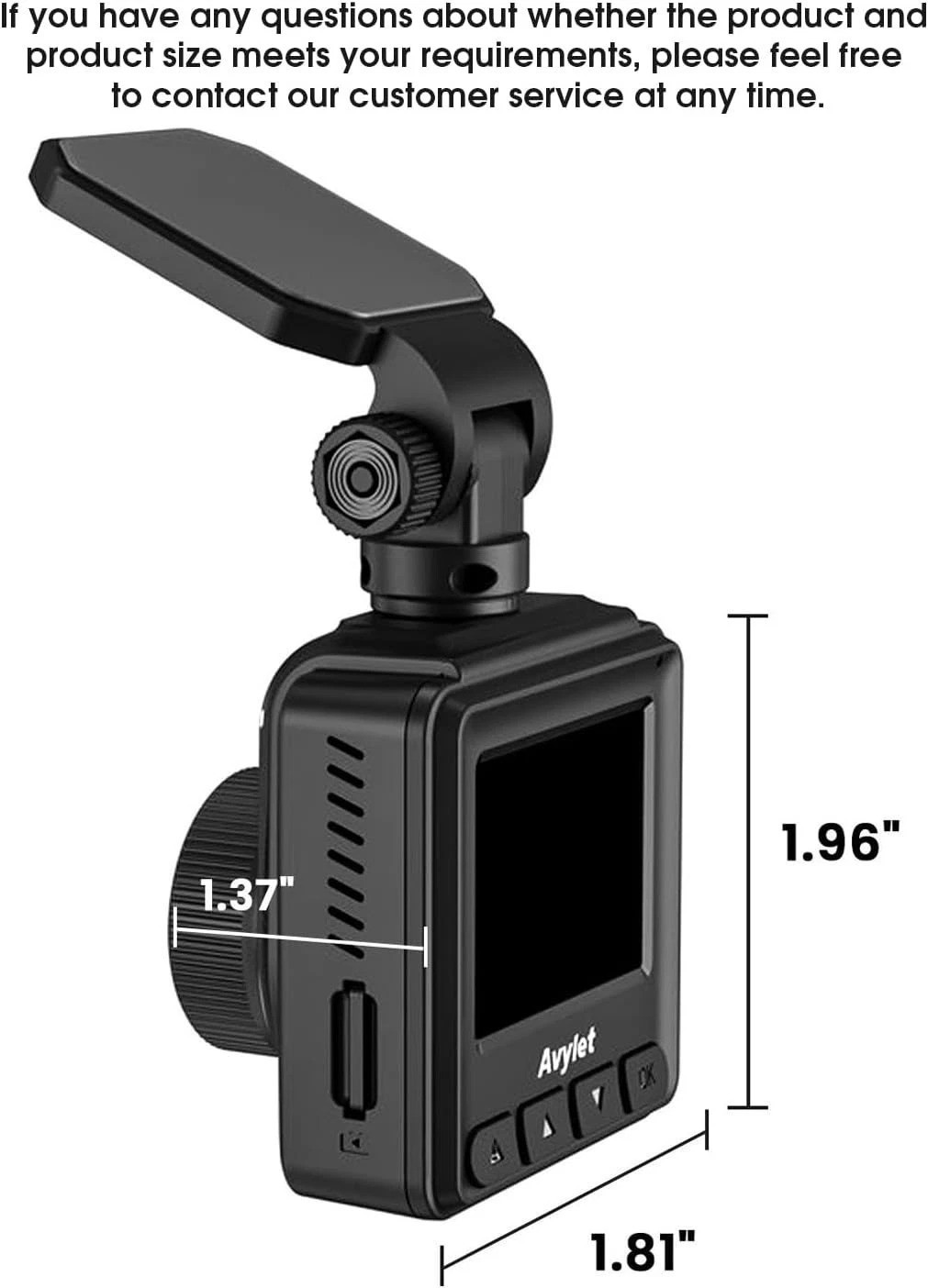 Dash Cam 2K, WiFi Dashcams with APP, External GPS, 1.5” IPS Screen, Front Da…
