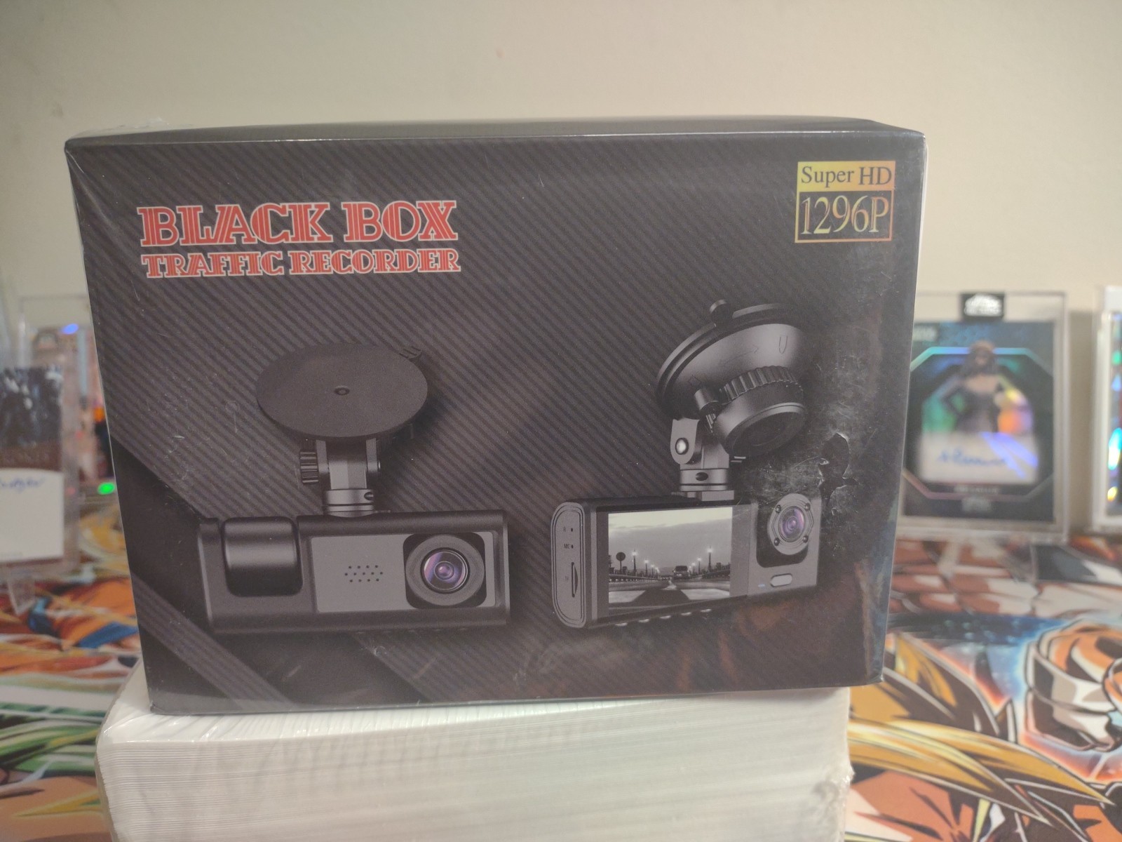 Black Box Traffic Recorder Car Dash Cam – Super HD 1296P Vehicle DVR Camera New