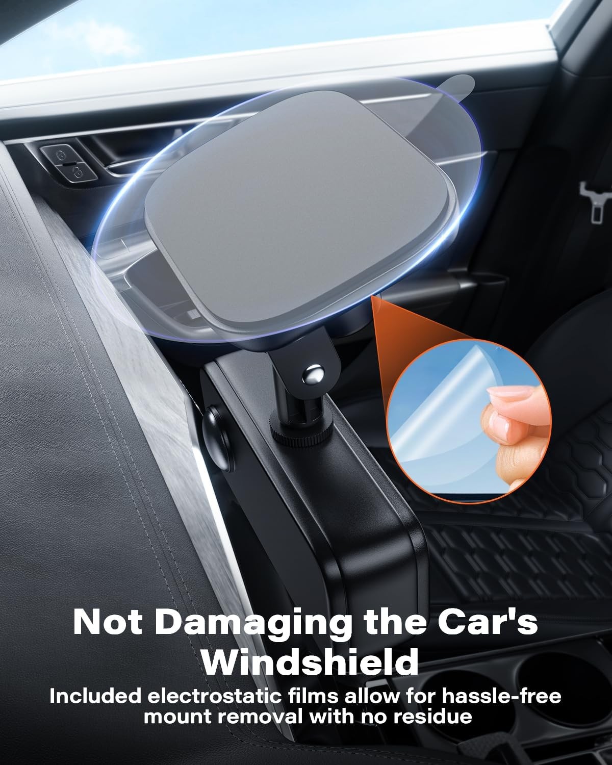 HeavyDuty Double Sided Adhesive Pads 1.48 x 2.04 Inch for Car Mounts