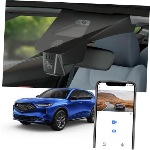 4K Dash Cam Suitable for Acura MDX 2022 2023 2024 with Auto Front 4K Only