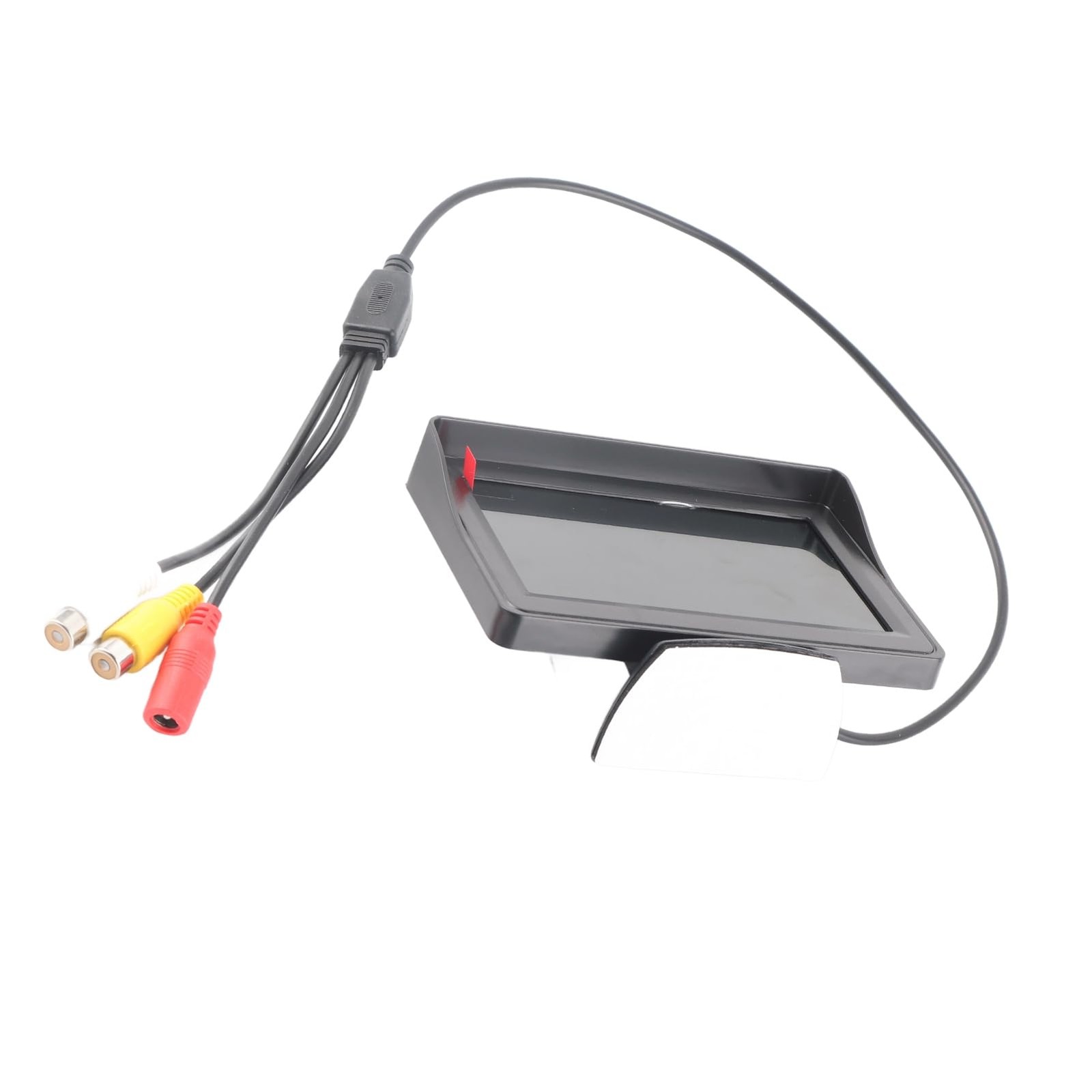 4.3 Inch Rear View Car Monitor Color LCD Display Sun Visor 2 Way Video Input