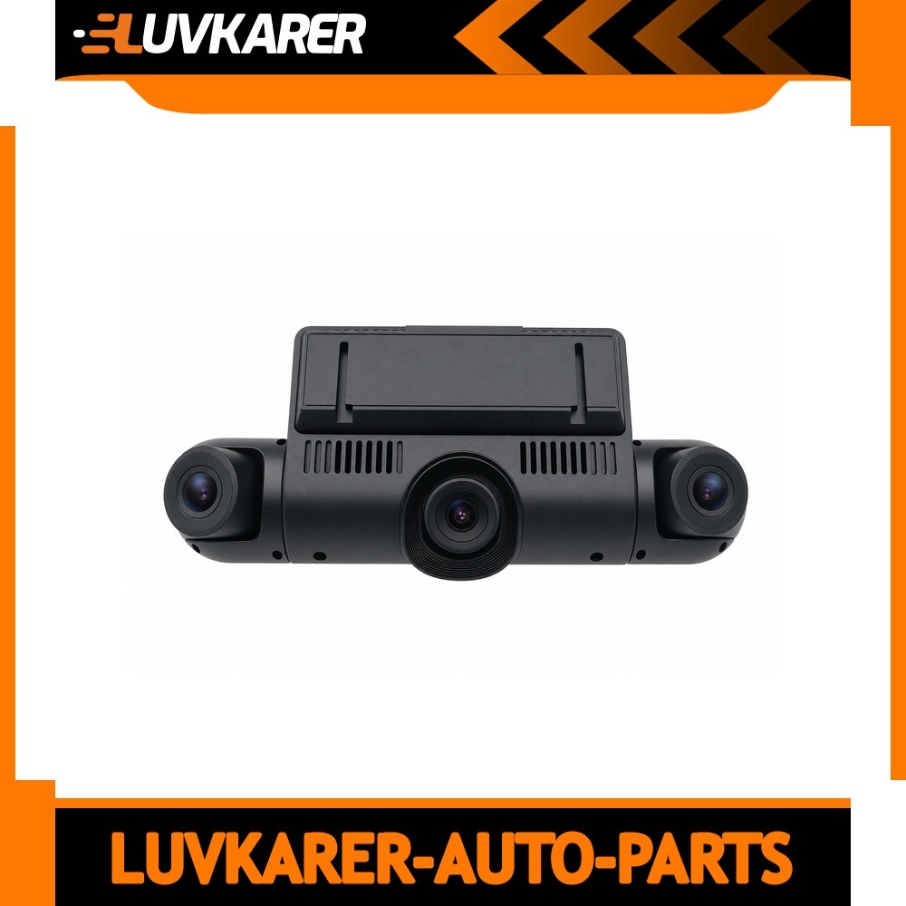 3.16″ 4 Channel Dash Cam 4K+1080P 360° 5G WiFi GPS For Car 128GB Card