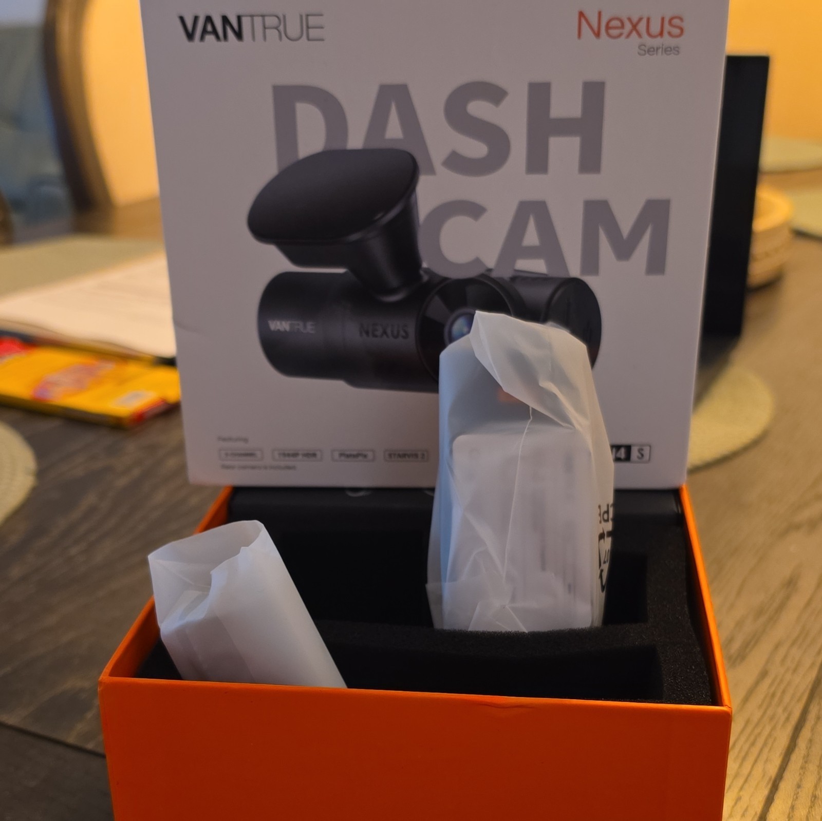 Vantrue N5 4 Channel Dash Cam | GPS | WiFi | Voice Control
