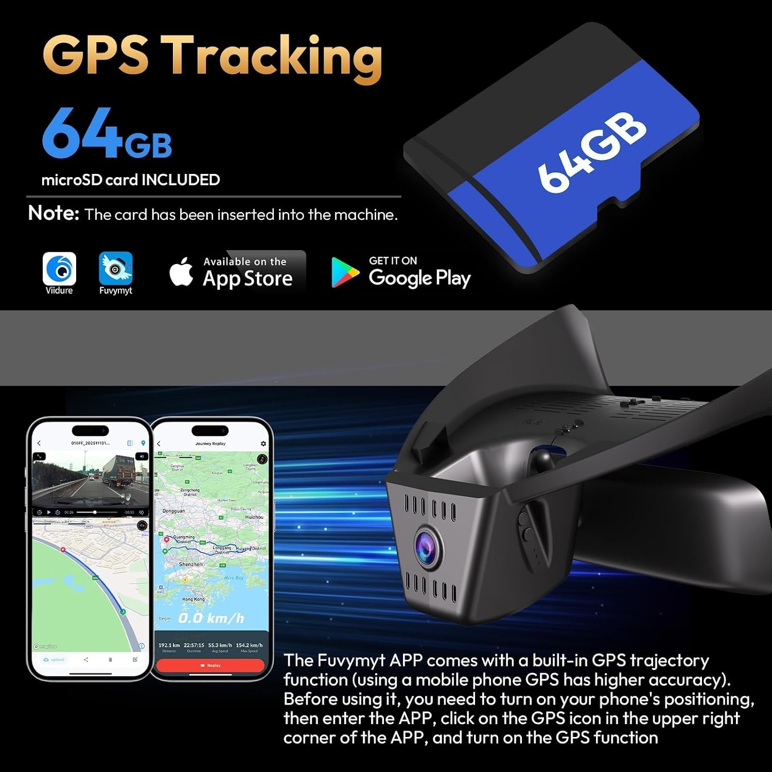 Advanced 4K Dash Cam for 2018-2025 Mazda CX-5 & CX-9 – Loop Recording & G-Sensor