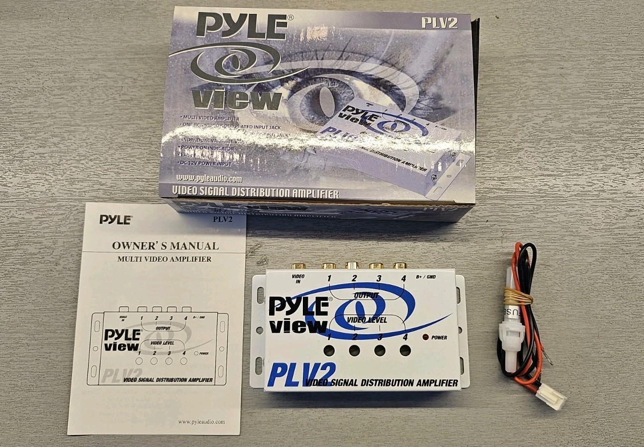 Pyle PLV2 Video Signal Distribution Amplifier