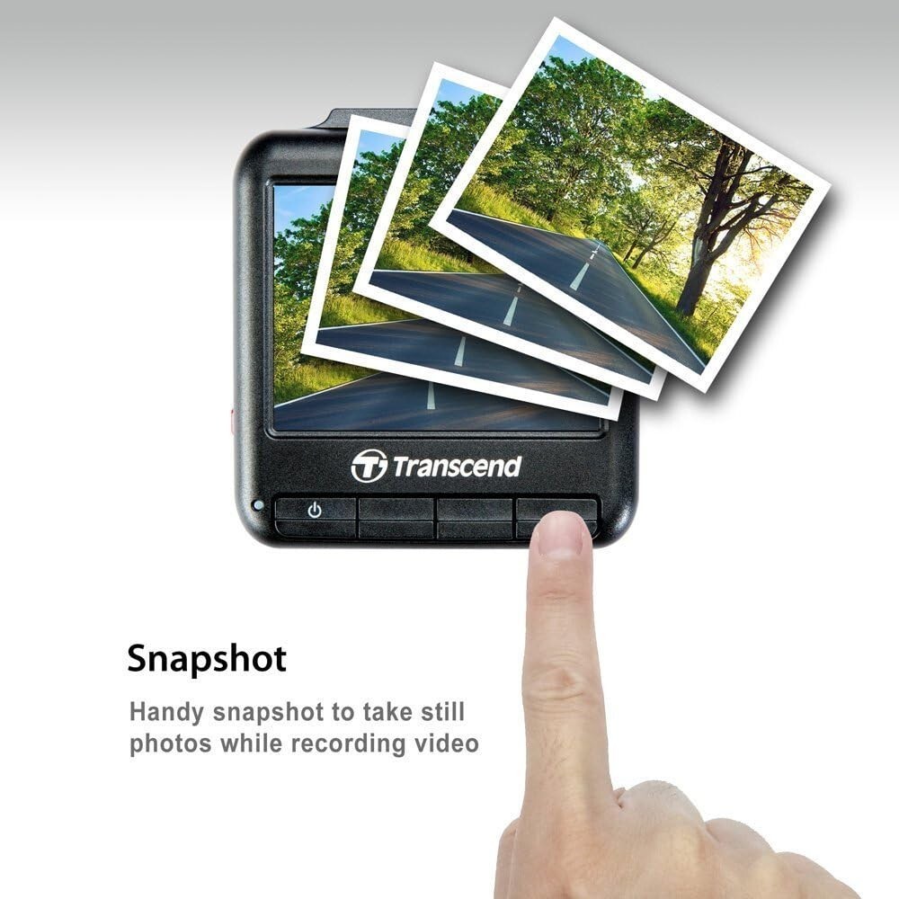 Transcent Drivepro 100 Car Video Recorder with 16GB memory card (TS16GDP100M)