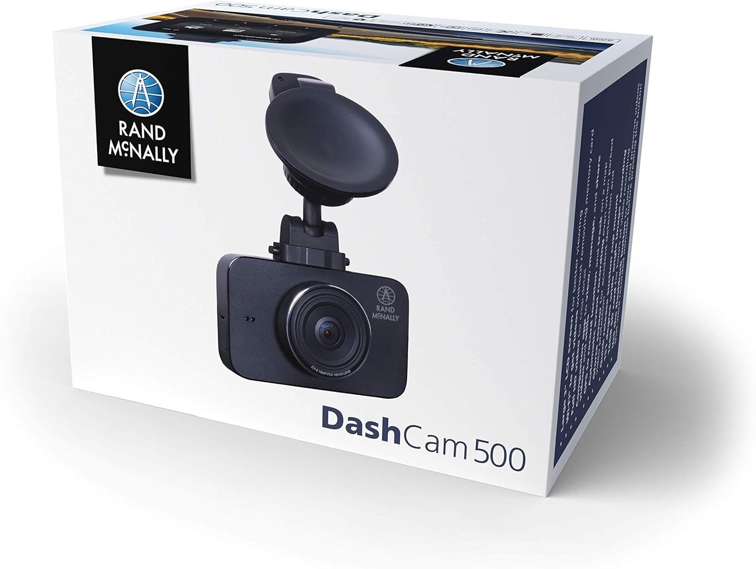 RAND MCNALLY DASHCAM 500 WI-FI 3″ LCD SCREEN 1080P G SENSOR PARKING MODE 16GB