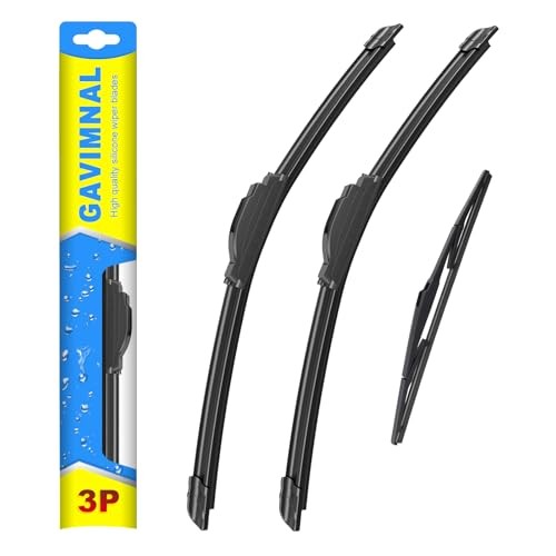 26″+20″+14″ Silicone Wiper Blades Replacement For Chrysler Pacifica 2017