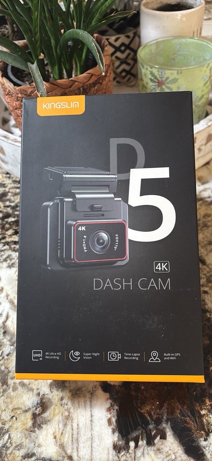 Kingslim D5-4K Dash Cam