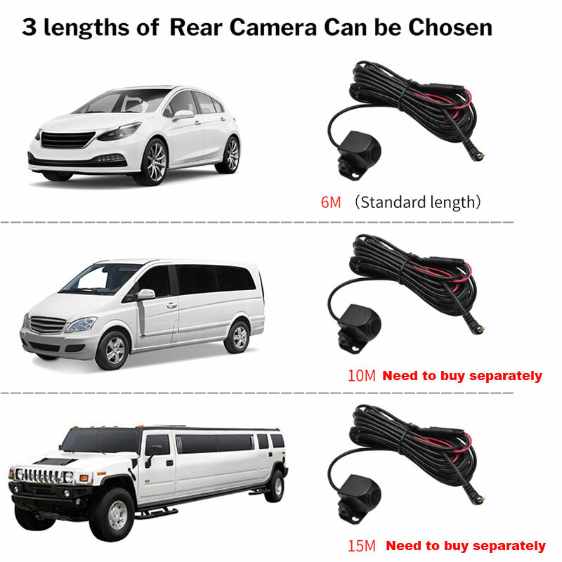 10″ 1080P Car Rear View Mirror DVR Camera Dash Cam Streaming For Truck VAN SUV