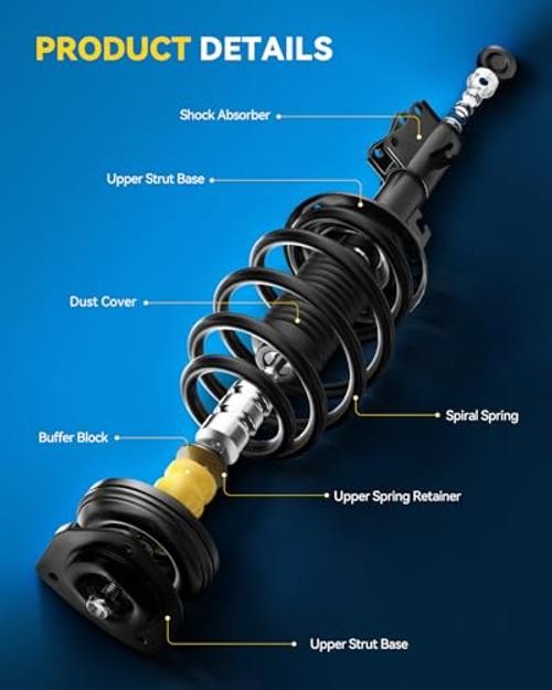 ‌ Front Rear Struts Set for 2006-2008 Honda Civic 2006-2011 4PCS – Front Rear