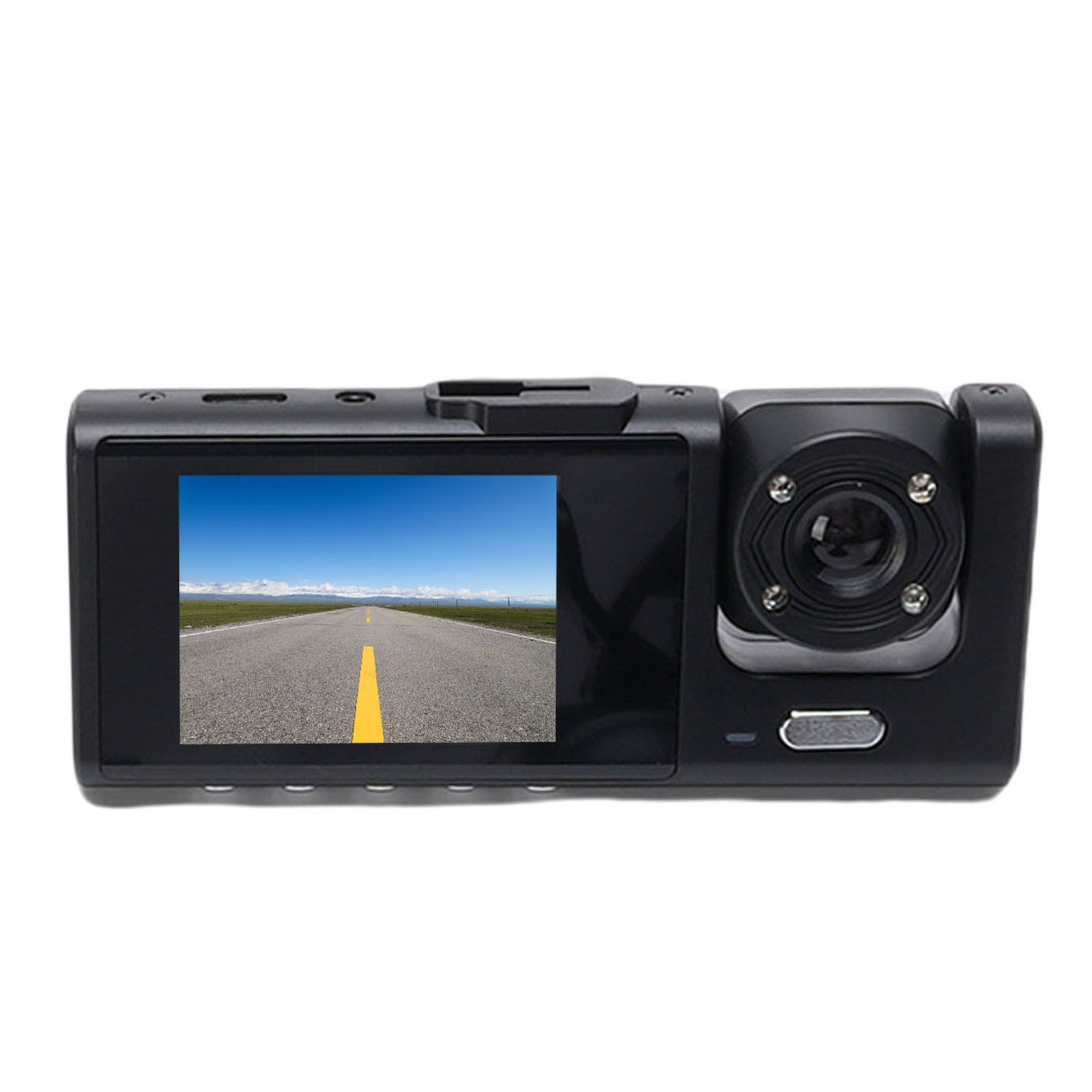 Car Driving Recorder 170 Degree Wide Angle 3 Lenses Car Dash Cam With 32GB