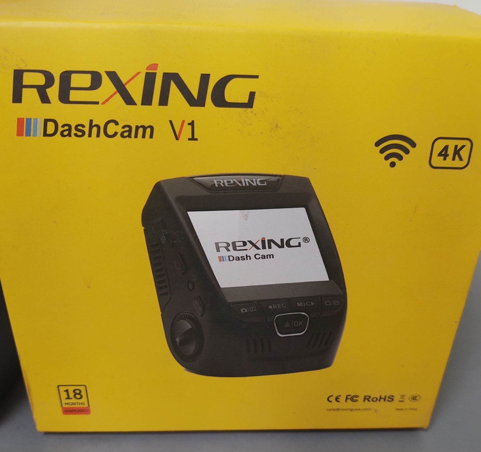 🔥Rexing V1 2.4″4K Ultra HD Car Dash Cam (New)