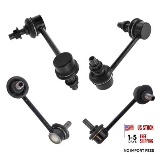 Front and Rear Sway Bar Link Set 4 Piece Compatible with 1999-2005 PSA69845