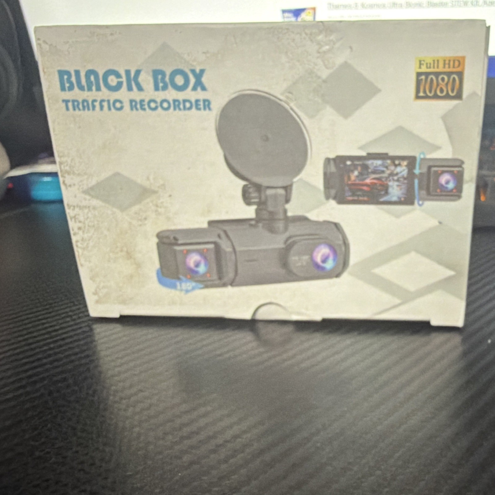 Black Box Traffic Recorder Dash Cam | Full HD 1080p | Rear/Front View