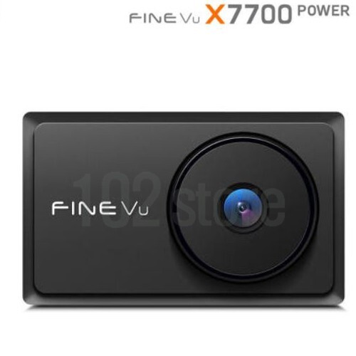 FineVu X7700 POWER QHD Wi-Fi + BT Q/F 2ch 5GHz Car Dash Camera Car Blackbox 64GB