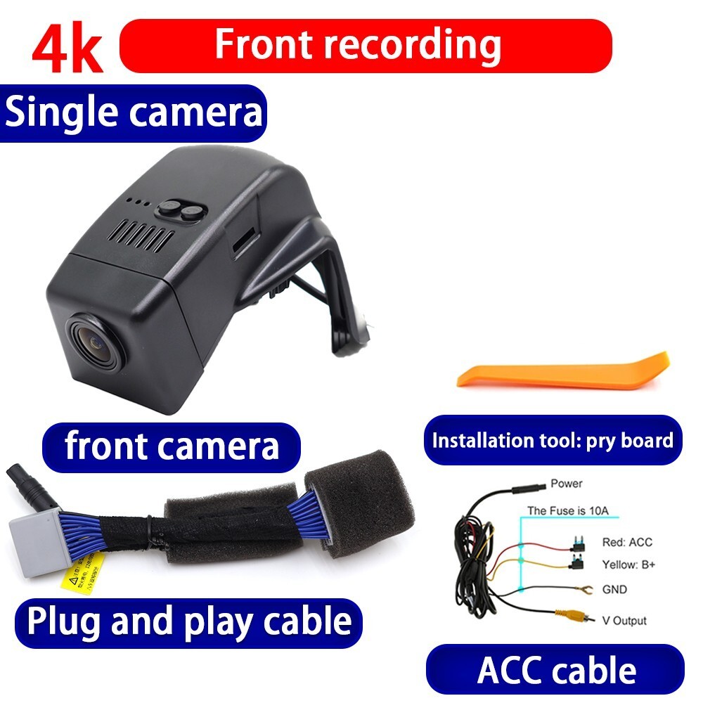 Plug and Play UHD 4K 2160P Wifi Car Dash Cam Camera for Volvo XC90 2015-2025 26