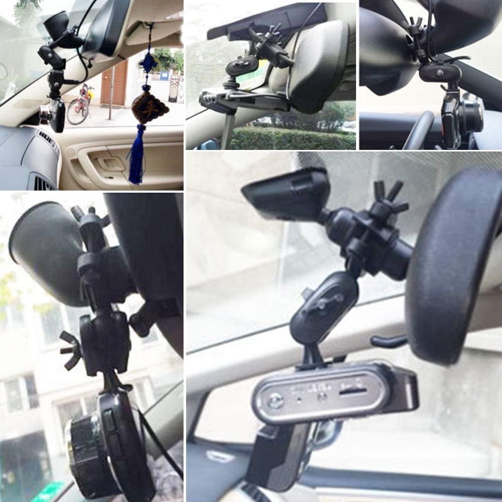 Anti-skid Dash Cam Mount Holder – Perfect for Car Windshields & Motorcycles