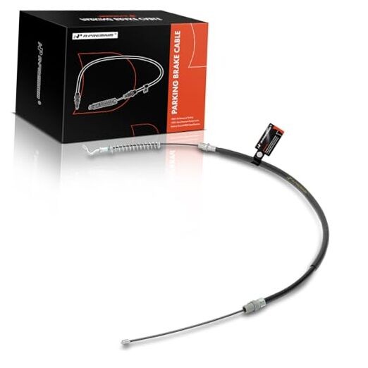 Rear Driver Side Parking Brake Cable Assembly Compatible with Ram and Dodge