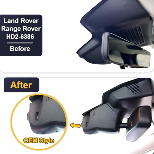 Fitcamx 4K Dash Cam Land Rover Range Rover 2023