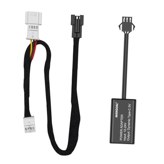 Dash Cam Power Adapter for Mercedes Benz with 4-Pin Rain Sensor – Hidden 4-pin