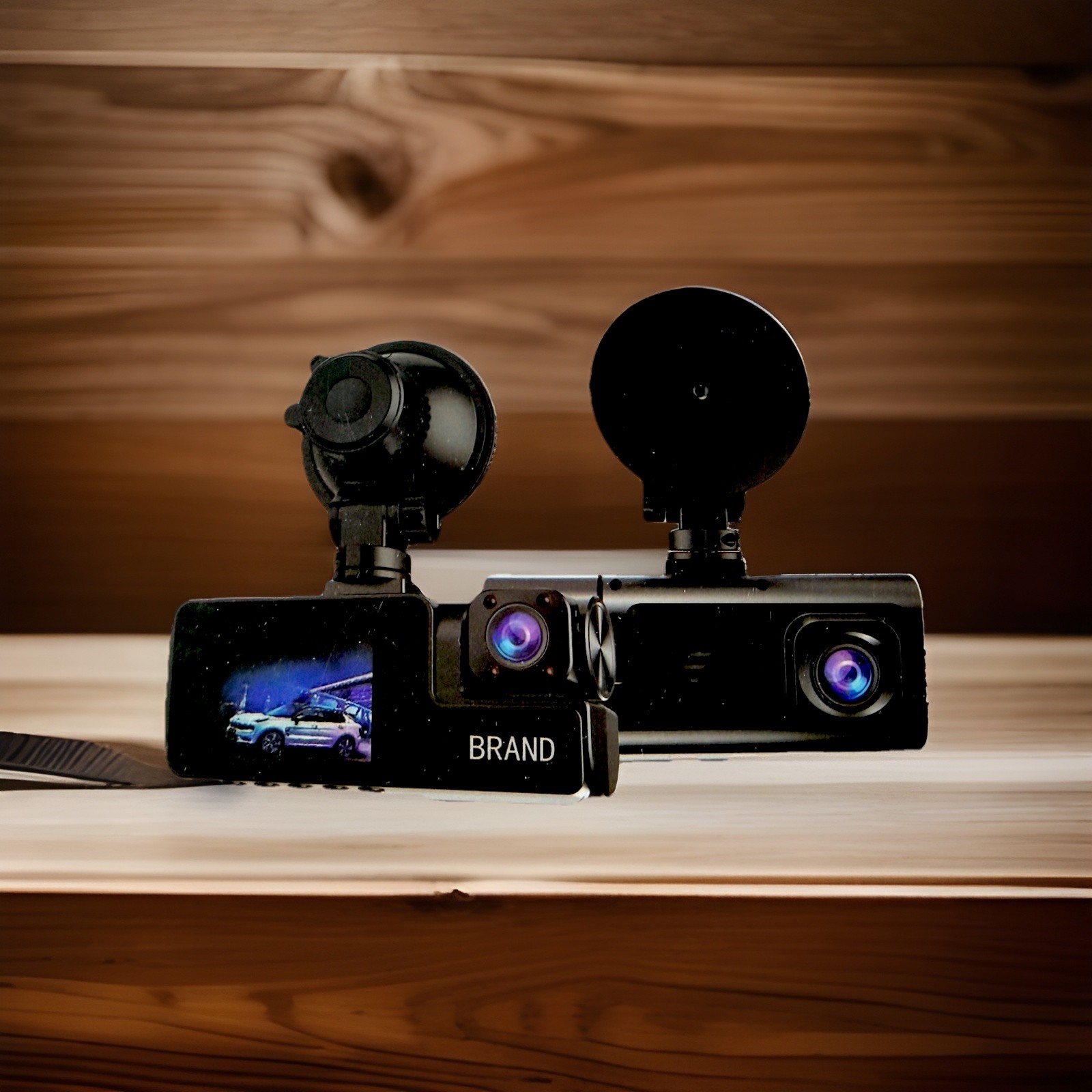Multi Dash Cam Super HD 3 Channel – Front, Interior & Rear With Mount New In Box