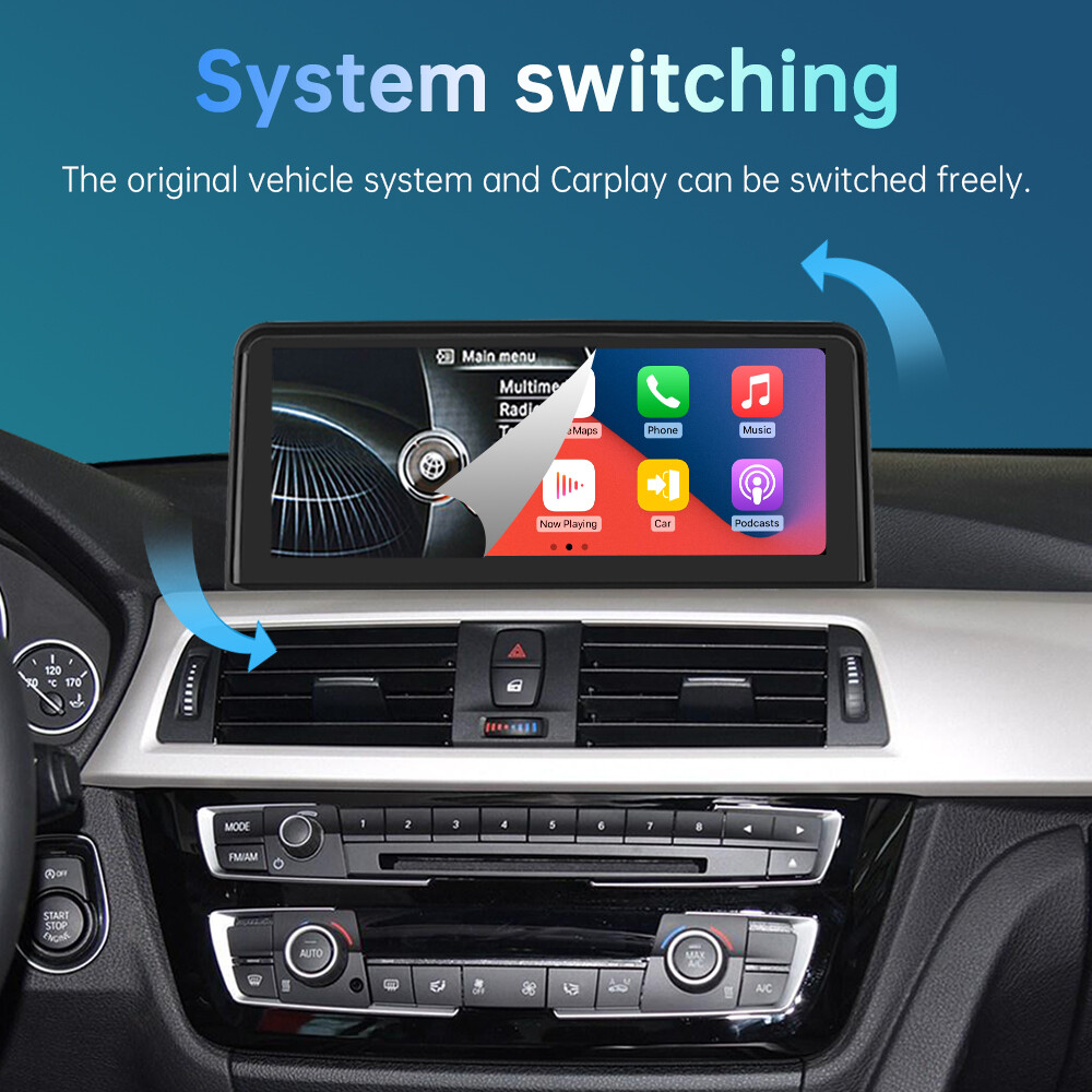 12.3″CarPlay Multimedia Radio For BMW NBT F30 F31 F32 F33 F34 F36 Touchscreen US