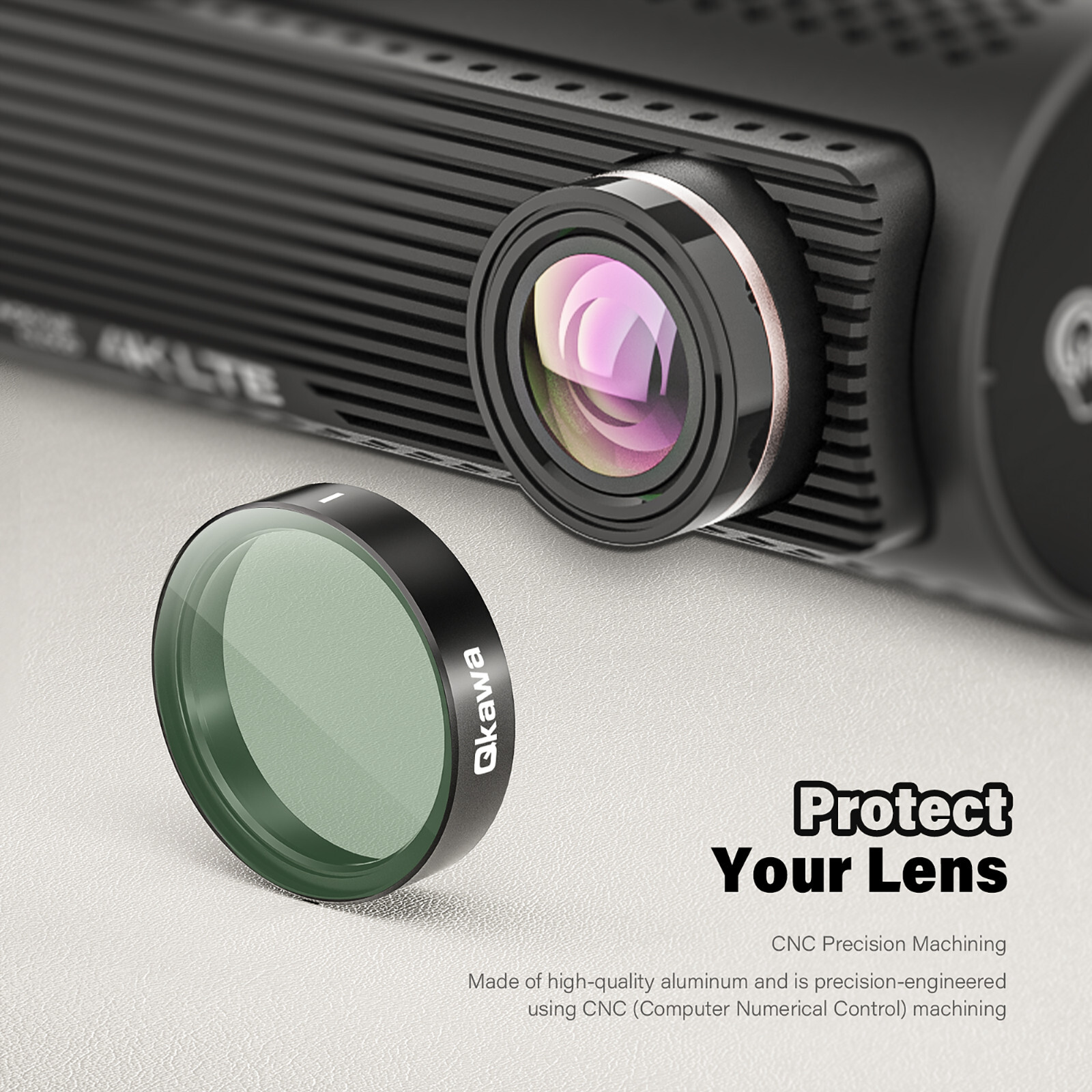 CPL Filter Compatible with BlackVue DR970X-2CH LTE Plus Series Dashcam