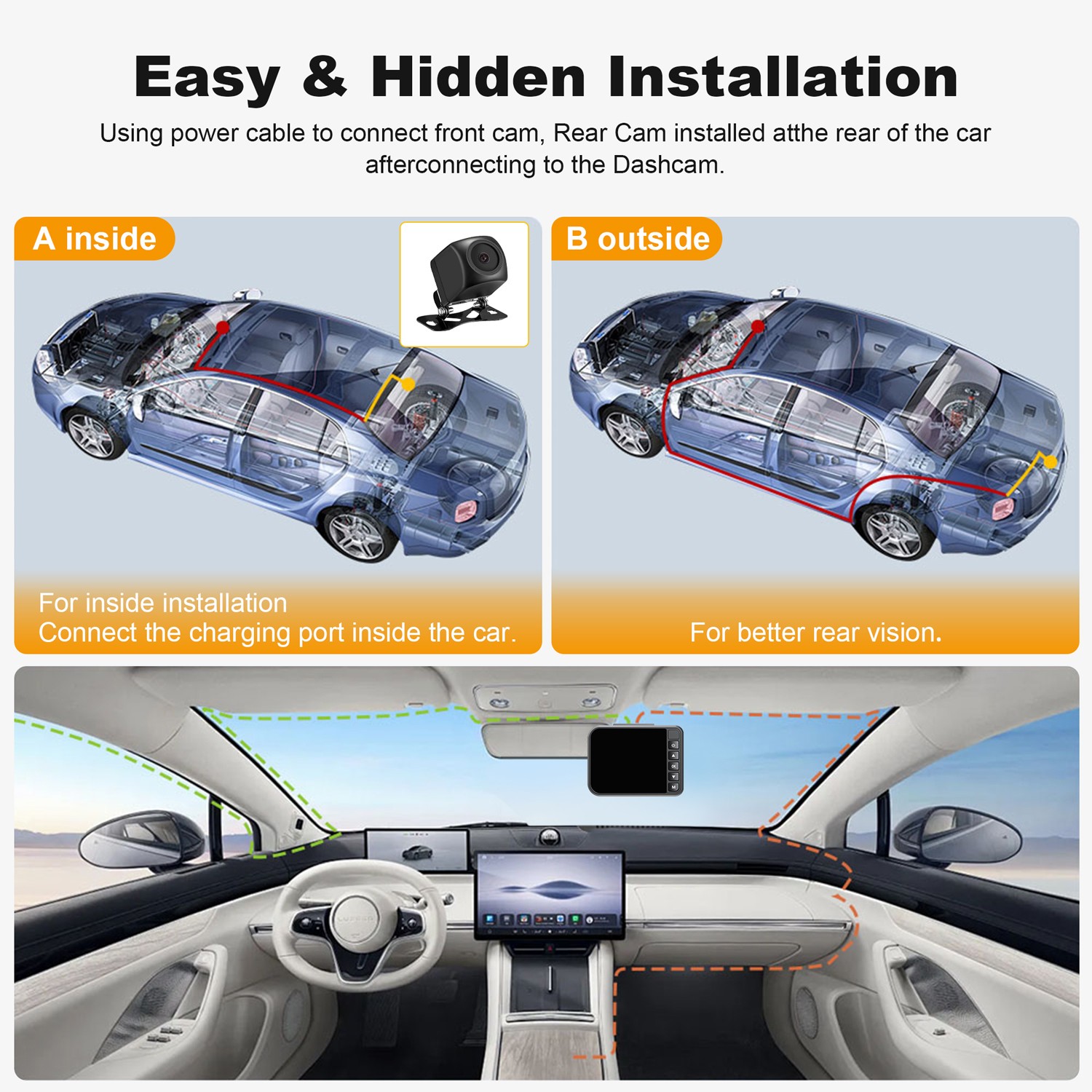 4K Car DVR Dash Cam Video Recorder G-Sensor WiFi Video Recorder Loop Recording