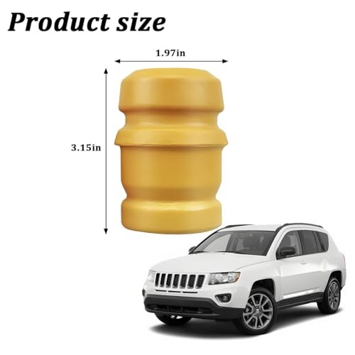 4PCS Car Front Rear Bump Stop, OEM# 52087636AC Vehicle Left Right Suspension