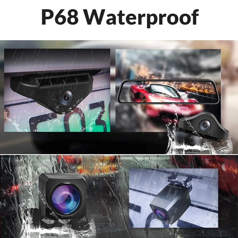 Upgraded WDR Rear Camera for G930/G840S/G900/G850,USB-C Dash Cam 1080P Waterproo