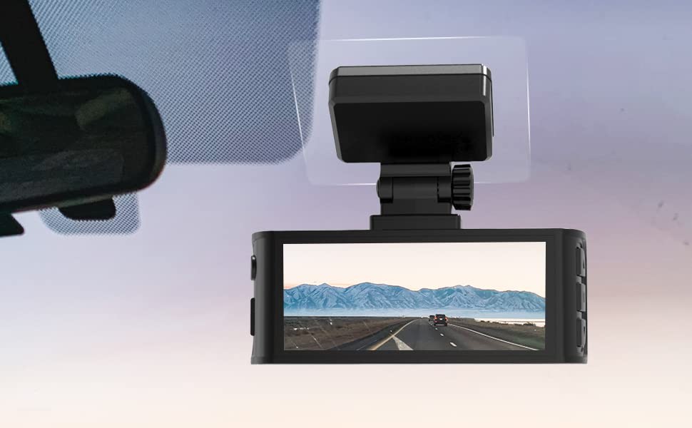 Adhesive Dash Cam Mount Stickers Strong Bond, No Residue, DoubleSided Pad
